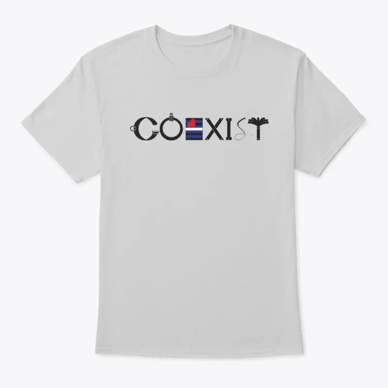 Kinky Coexist - Light Colored Shirts